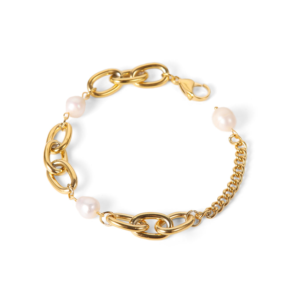 youthwayfashion-wide-oval-chain-pearl-bracelet-1