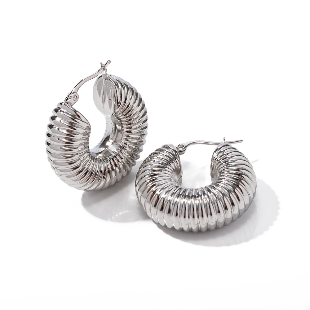 youthwayfashion-punk-snail-hoop-earrings-1