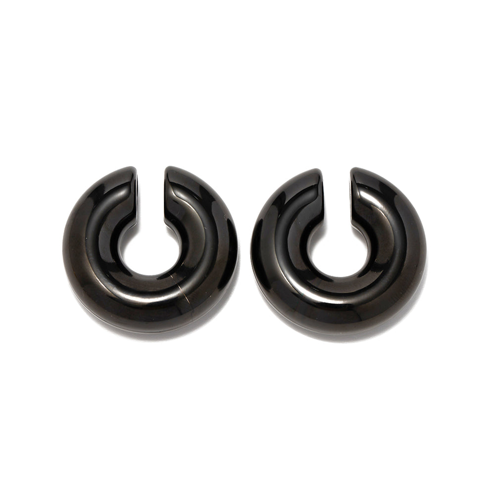 youthwayfashion-black-wide-tube-chunky-ear-cuffs-1