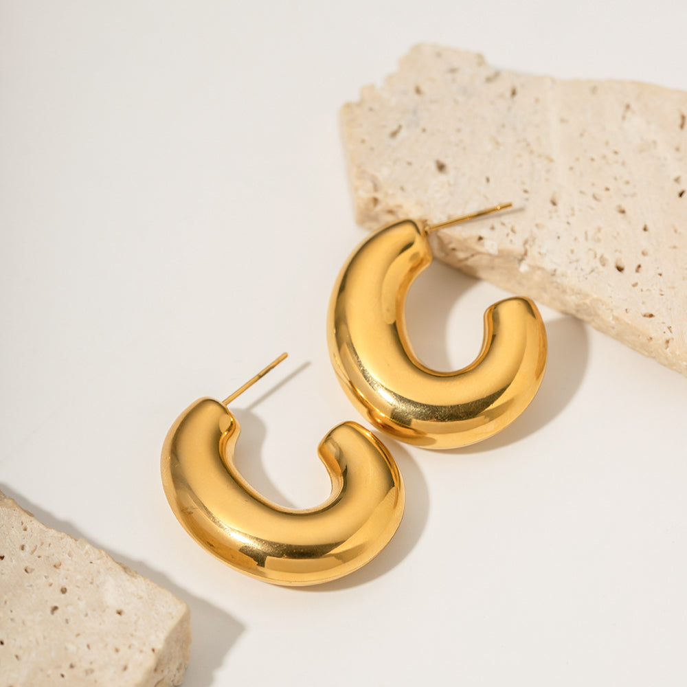 youthwayfashion-gold-plated-chunky-hoop-earrings-5