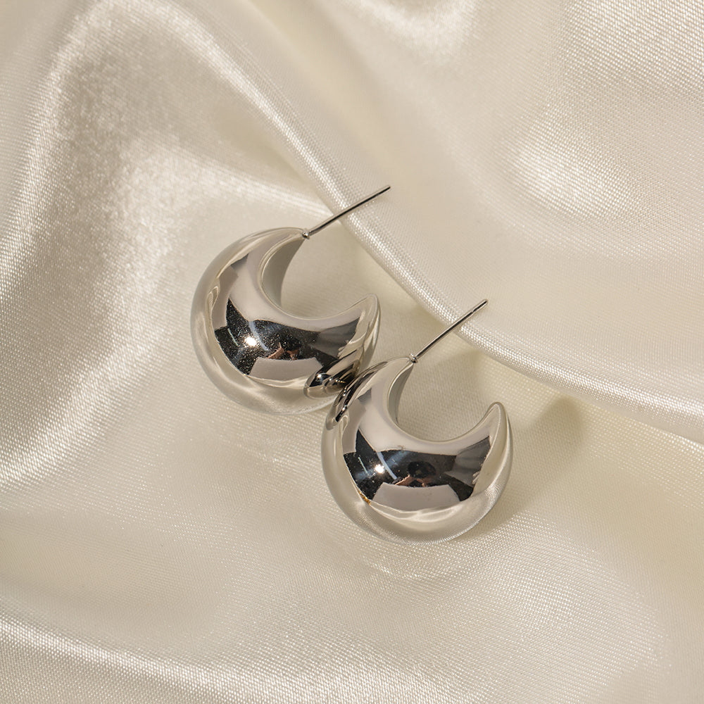 youthwayfashion-silver-hemisphere-earrings-3