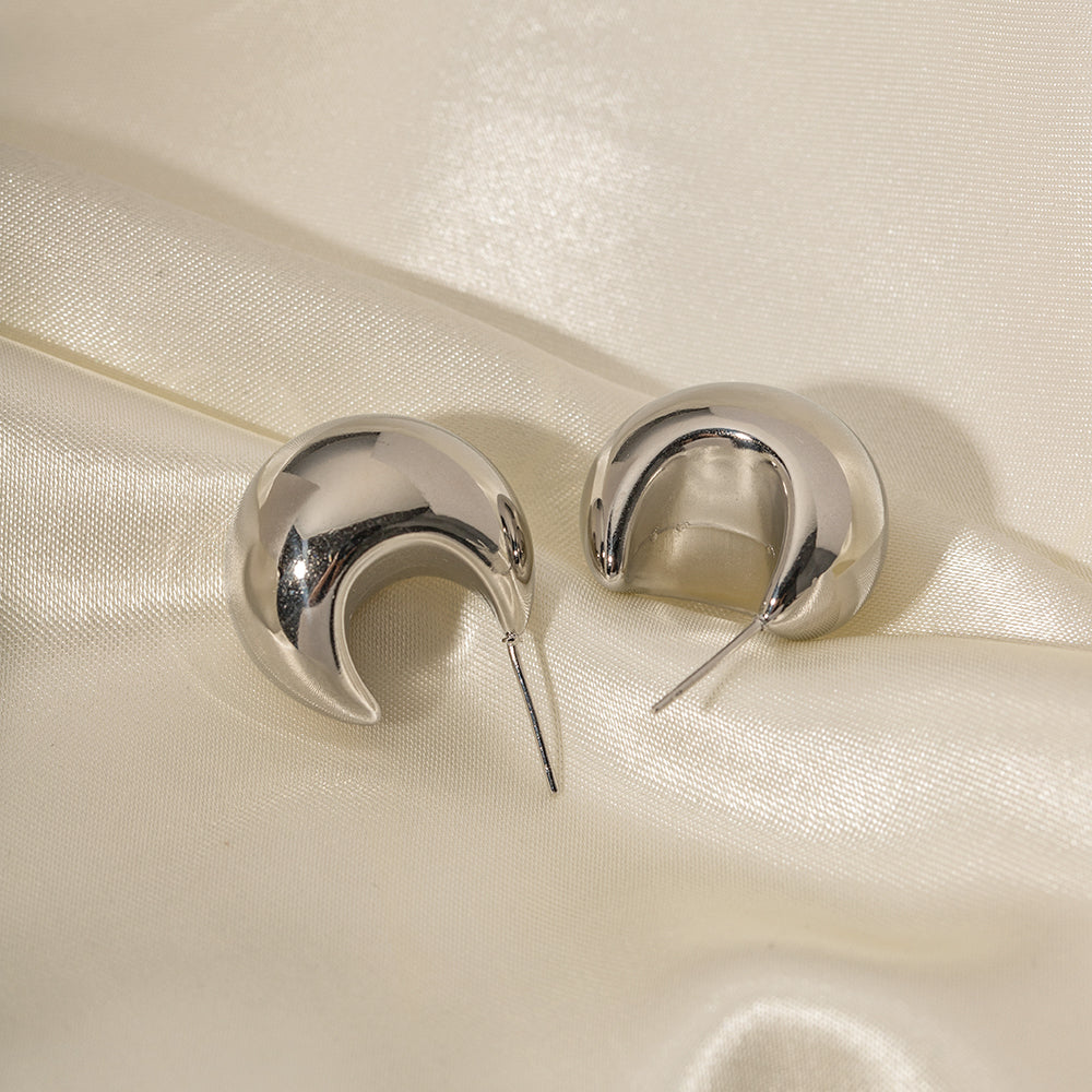 youthwayfashion-silver-hemisphere-earrings-4