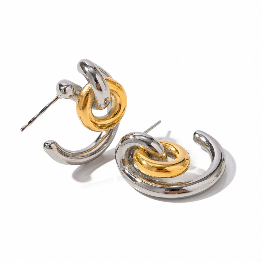 youthwayfashion-kink-gold-silver-matching-earrings-1