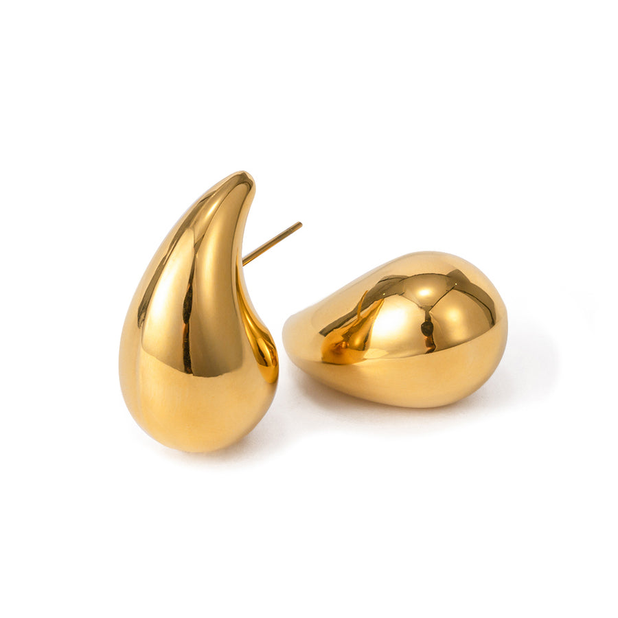 youthwayfashion-gold-teardrop-stud-earrings-1