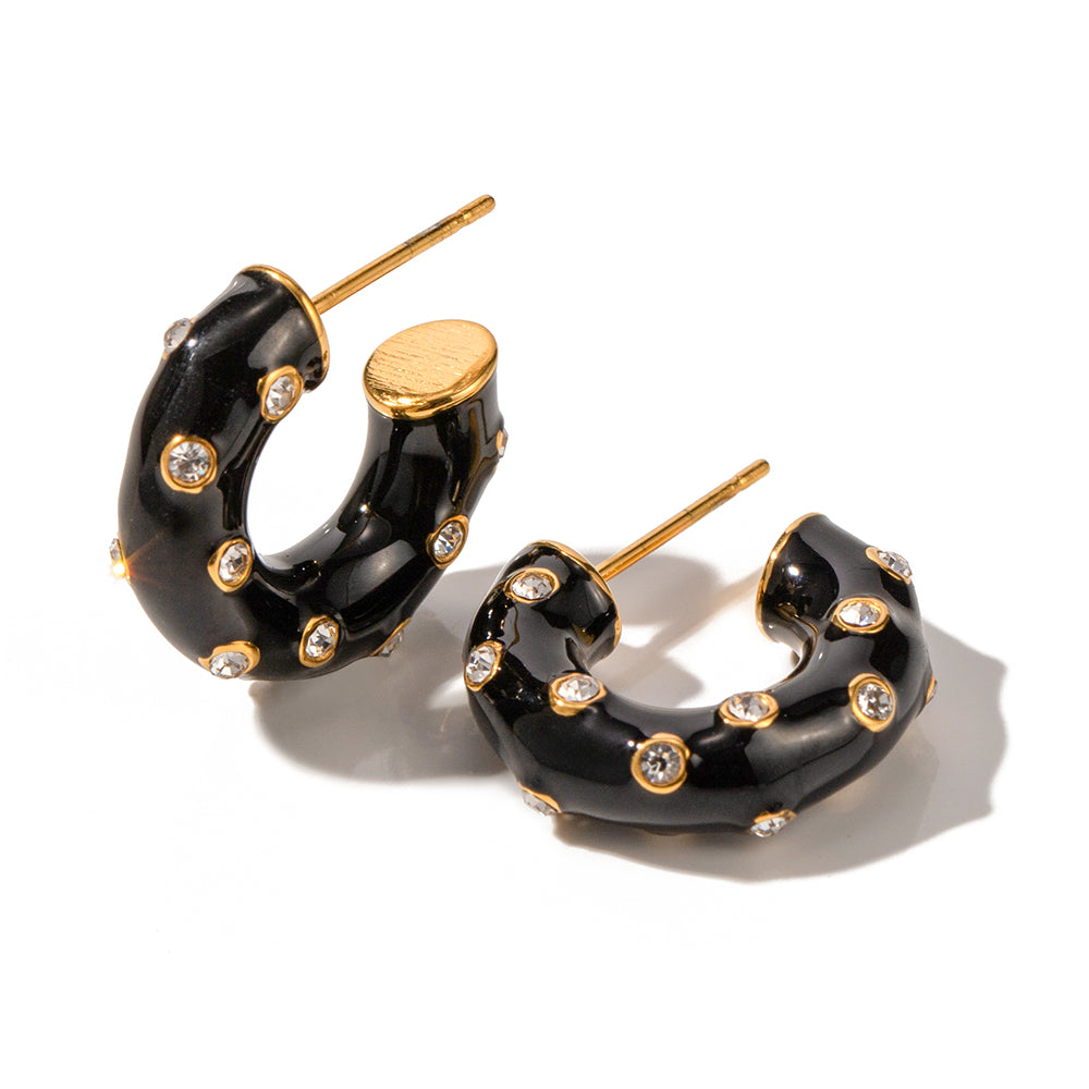 youthwayfashion-black-oil-rhinestones-earrings-1