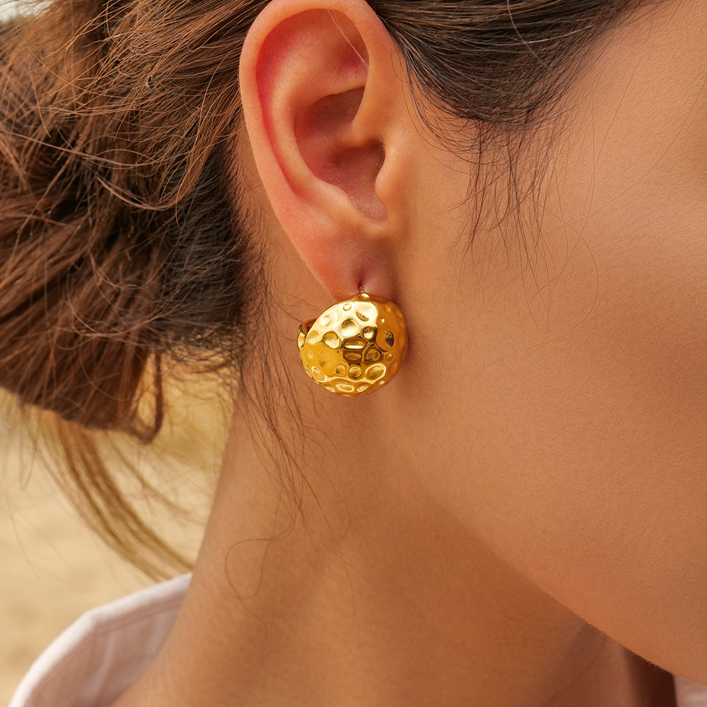 youthwayfashion-gold-plated-spherical-lava-earrings-3