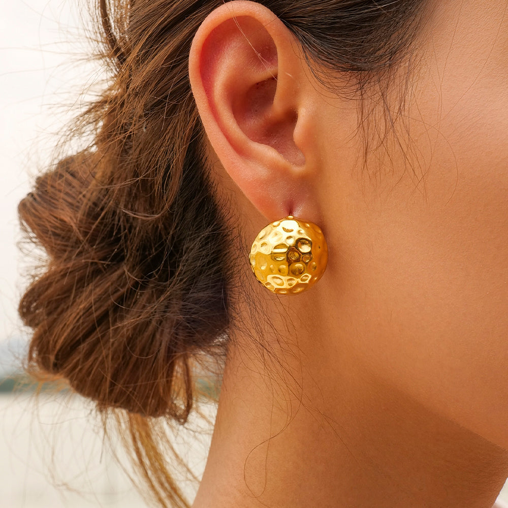 youthwayfashion-gold-plated-spherical-lava-earrings-4