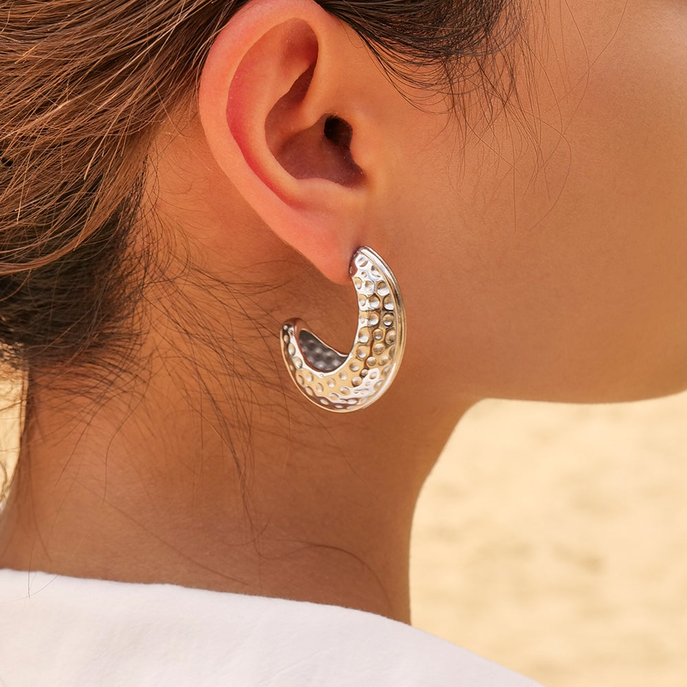 youthwayfashion-silver-lava-earrings-2