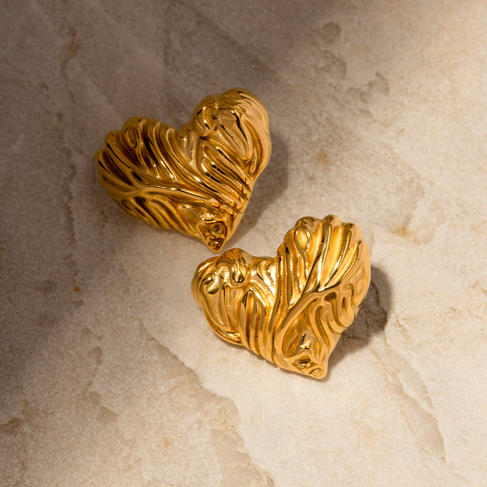 youthwayfashion-heart-chunky-stud-earrings-4