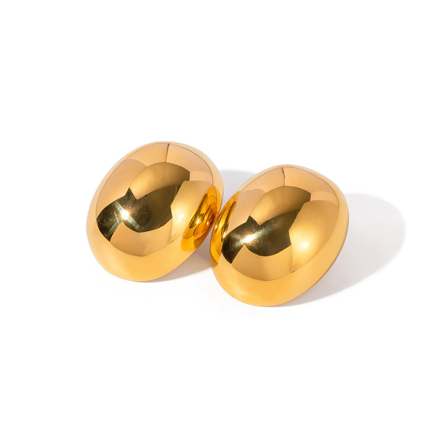 youthwayfashion-gold-plated-oval-stud-earrings-1