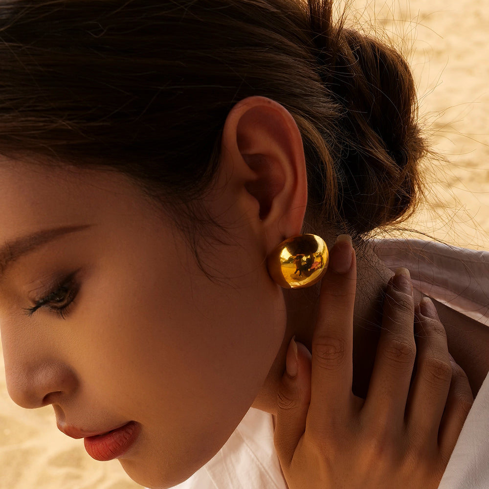 youthwayfashion-gold-plated-hemispheres-earrings-4