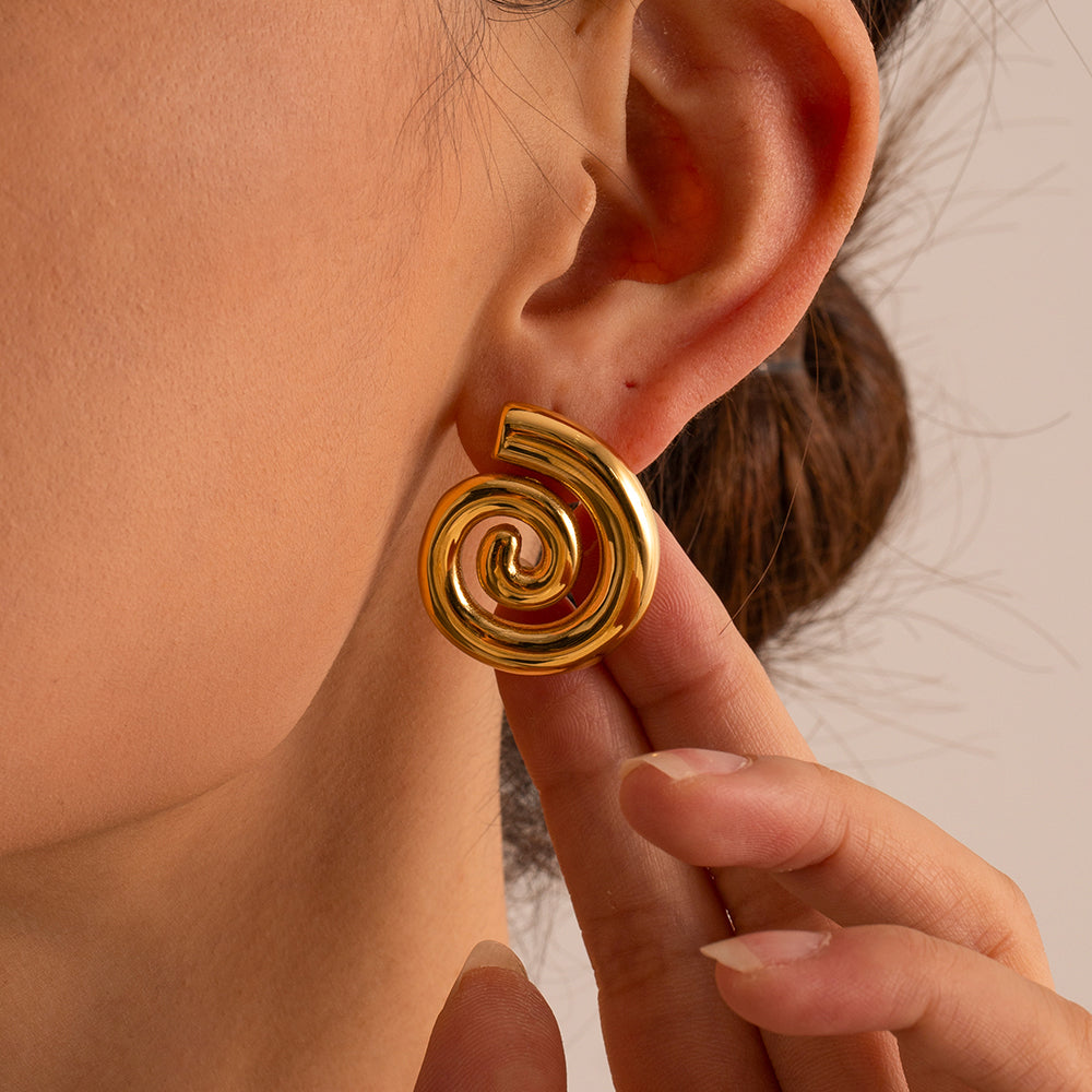 youthwayfashion-geometric-spiral-stud-earrings-2