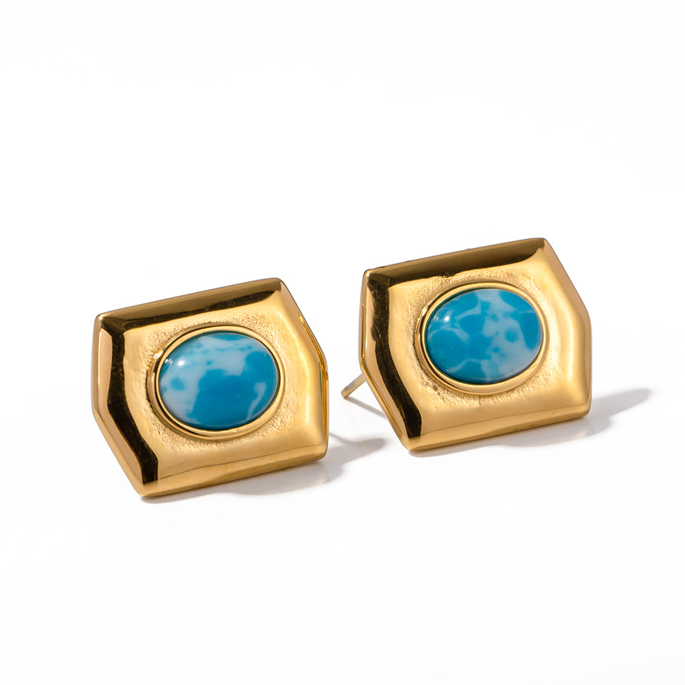 youthwayfashion-sea-stone-stud-earrings-1