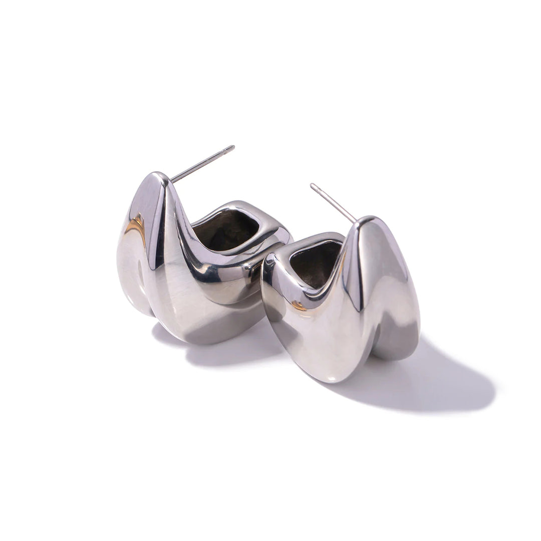 youthwayfashion-silver-geometric-stud-earrings-1