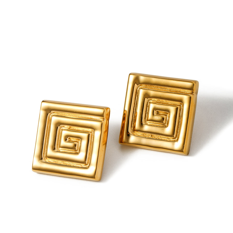 youthwayfashion-fret-18k-gold-earrings-1