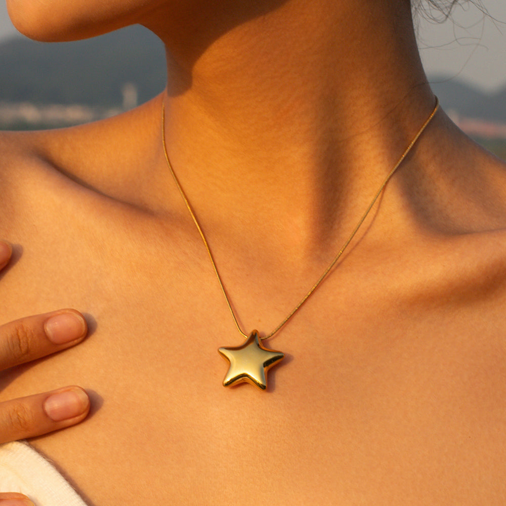 youthwayfashion-gold-plated-star-pendant-necklace-2