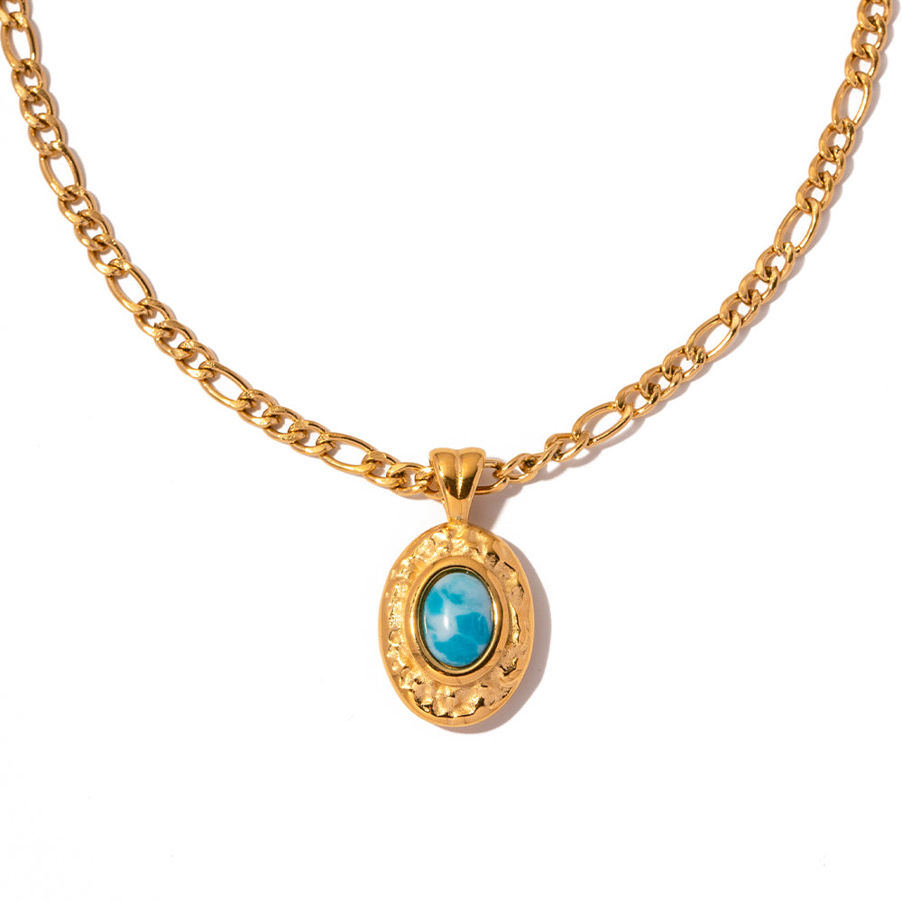 youthwayfashion-hammer-turquoise-pendant-necklace-1