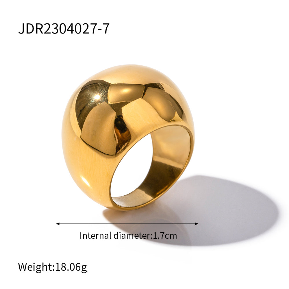 youthwayfashion-gold-gloss-spherical-ring-7