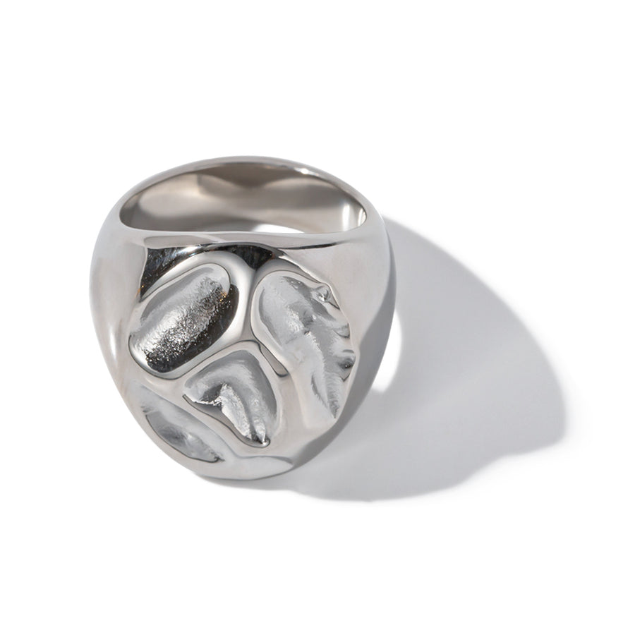 youthwayfashion-silver-lava-debossed-statemetn-ring-1