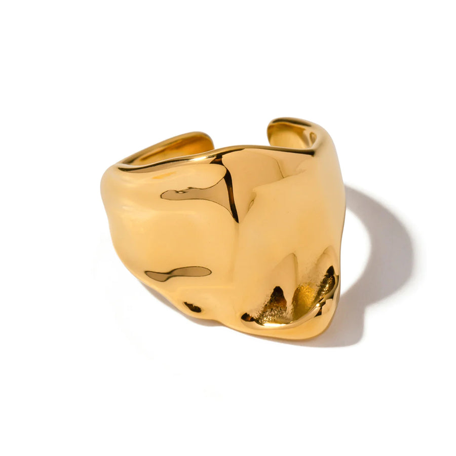 youthwayfashion-gold-plated-shaped-pleated-statement-ring-1