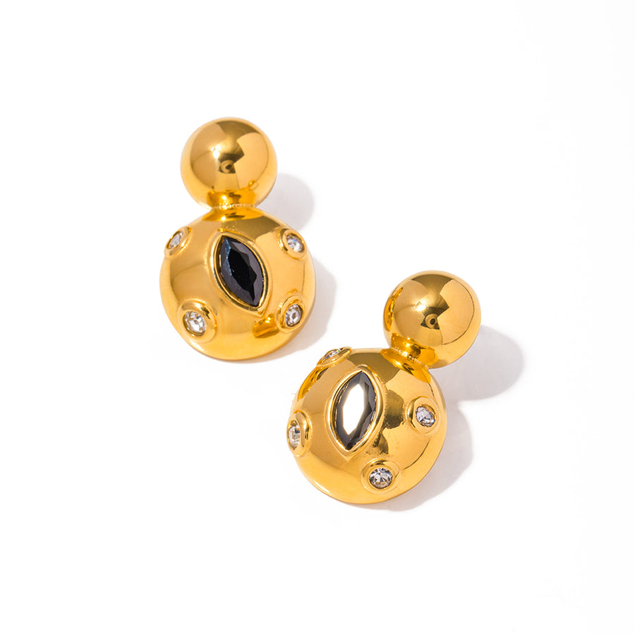 youthwayfashion-black-zircon-stud-earrings-1