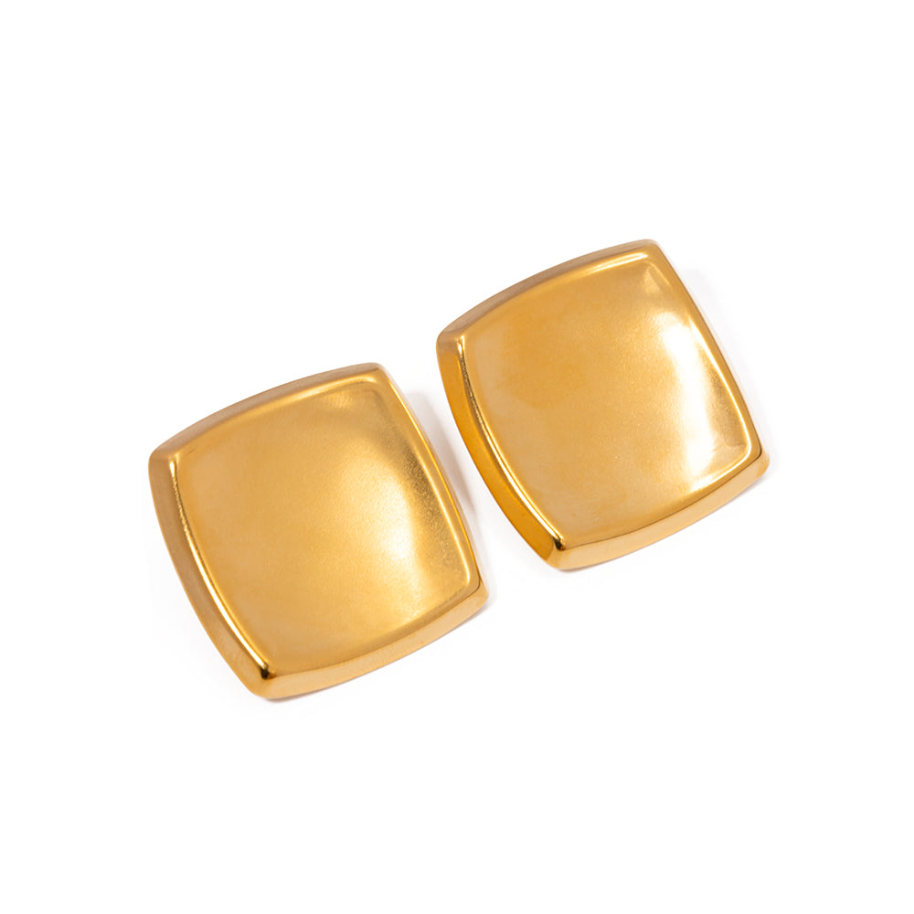 youthwayfashion-geometric-18k-gold-stud-earrings-1