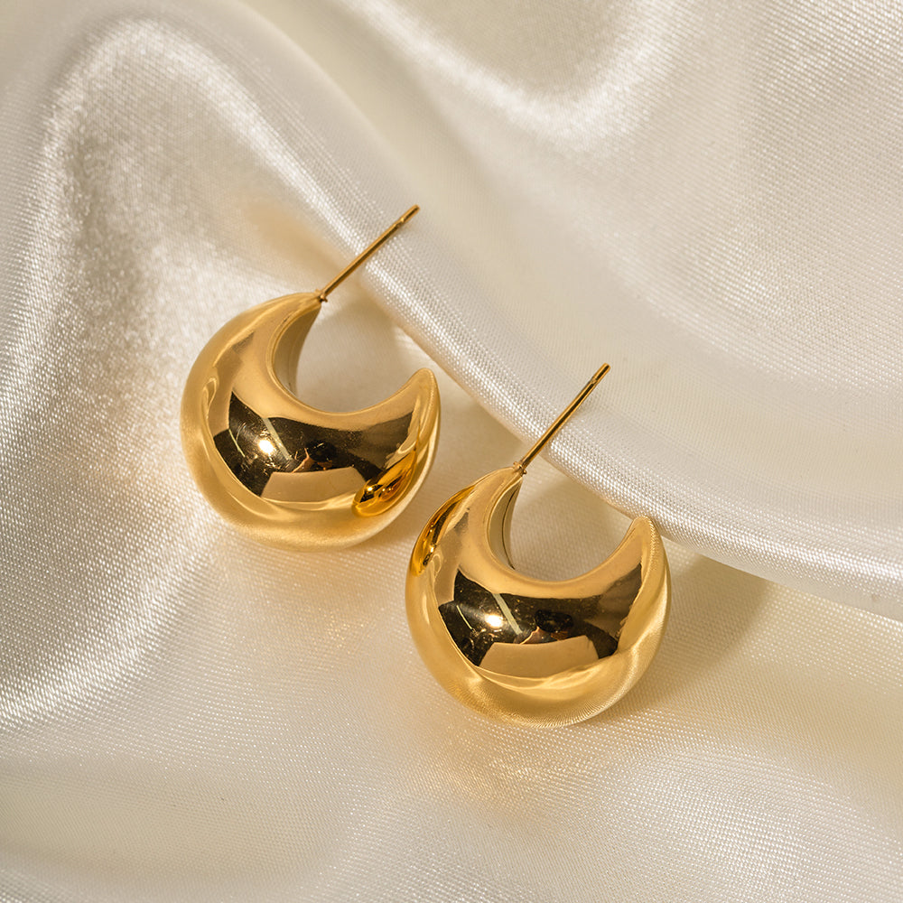 youthwayfashion-gold-plated-hemisphere-earrings-3