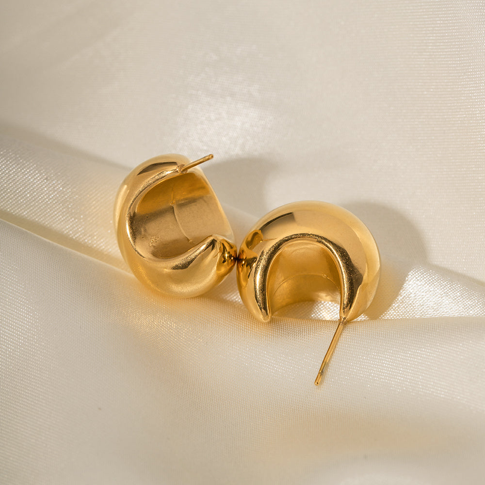 youthwayfashion-gold-plated-hemisphere-earrings-4