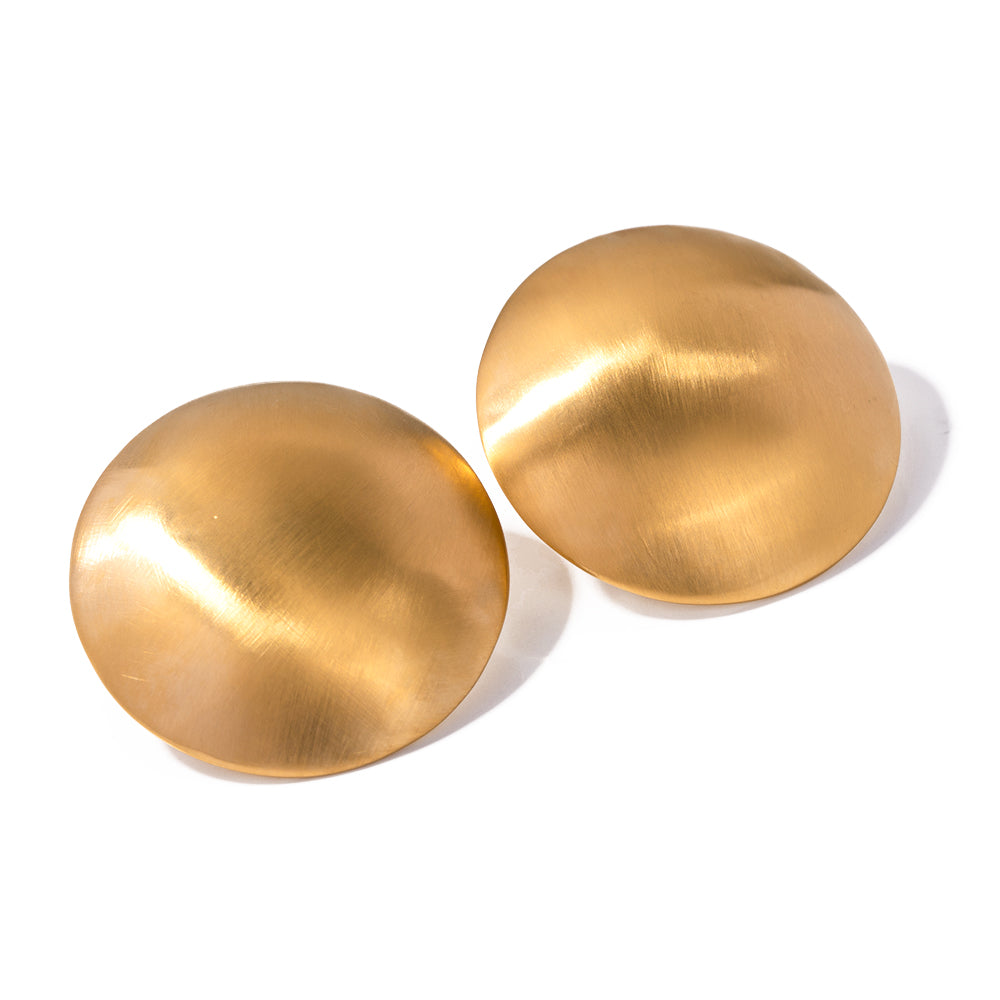 youthwayfashion-round-brushed-stud-earrings-1