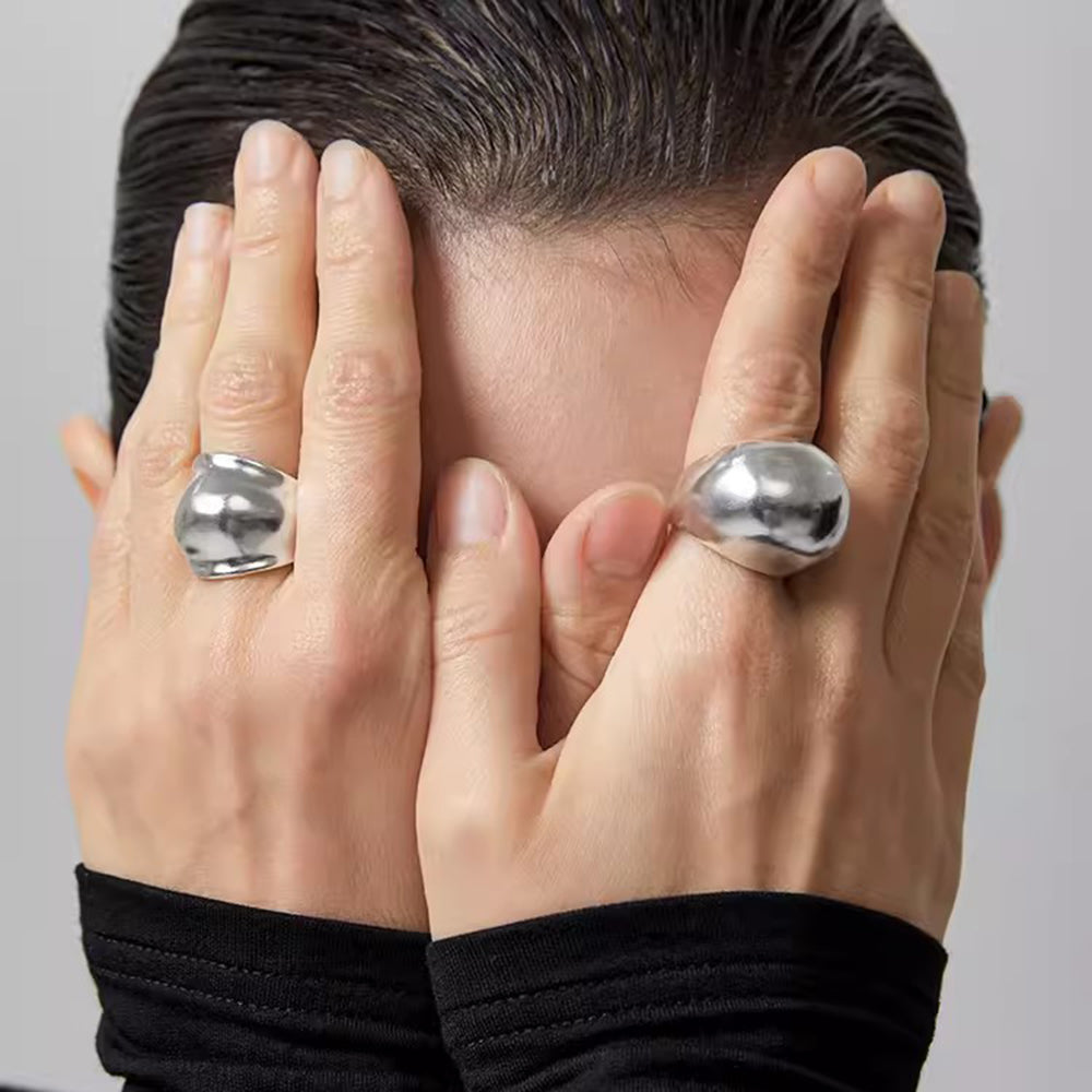 youthwayfashion-silver-hammer-ball-statement-ring-3