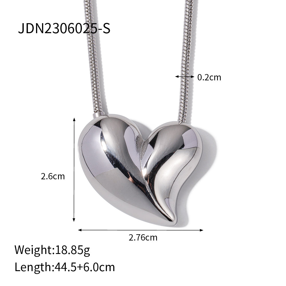 youthwayfashion-silver-heart-pendant-necklace-6