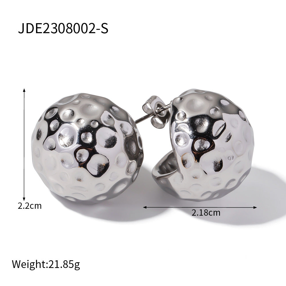 youthwayfashion-silver-spherical-lava-earrings-5